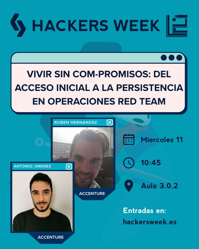 Vivir sin COM-promisos: Del acceso inicial a la persistencia en operaciones Red Team